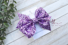 Mya Bow Style || Lavender Glitter
