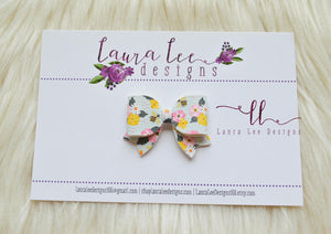 Bitty Style Bow || Floral Bees