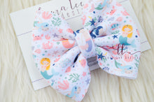 Puffy Large Julia Bow Style Bow || Mermaids