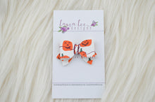 Itty Bitty Style Bow || Jack O Lanterns