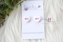 Heart Stud Earrings || BFF