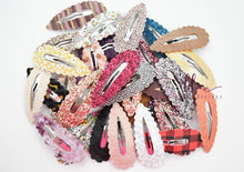 Grab Bag || Set of 5 Scallop Snap Clips || Randomly Selected