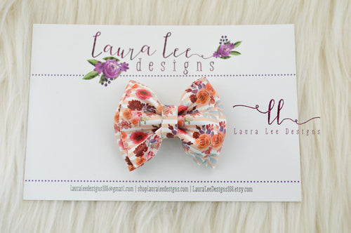 Mini Millie Bow Style || Aubrey Floral