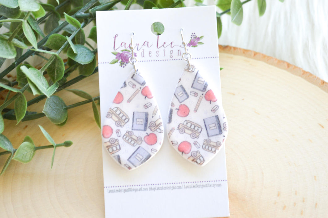 Ursa Clay Earrings || Back to School
