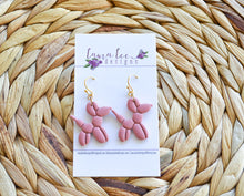 Balloon Dog Clay Earrings || You Choose Color || Made to Order