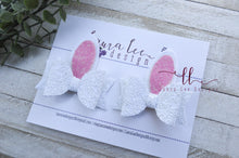 Mini Classic Sabrina Style Bow Pigtail Set || Bunny Piggy Set