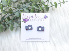 Clay Stud Earrings || Cameras