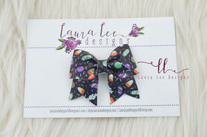 Little Missy Bow || Candy Vegan Leather