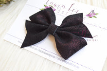 Mya Bow Style || Deep Burgundy Splatter Velvet