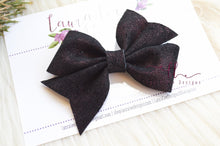 Mya Bow Style || Deep Burgundy Splatter Velvet