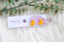 Duck Clay Stud Earrings