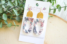 Nellie Arch Clay Earrings || Fall Floral