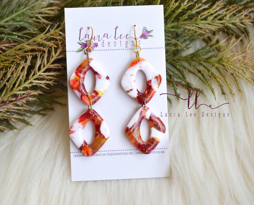 Frankie Clay Earrings || Fall