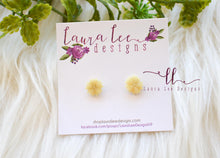 Clay Stud Earrings || Flowers-  You Pick Color || Made to Order