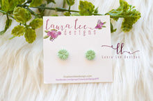 Clay Stud Earrings || Flowers-  You Pick Color || Made to Order