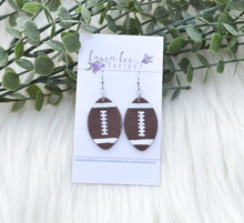 Clay Earrings || Football