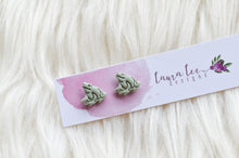 Clay Stud Earrings || Frog || Made to Order