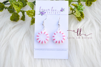 Earrings || Glitter Peppermint