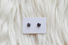 Mini Cat Clay Stud Earrings || Tortie