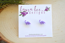 Mini Dinosaur Clay Stud Earrings || Brontosaurus || Made to Order || You Choose Color