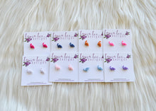 Mini Dinosaur Clay Stud Earrings || Brontosaurus || Made to Order || You Choose Color