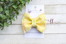 Mini Millie Bow Style || Glitter Lace || You Choose Color