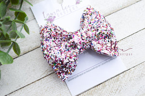 Mini Millie Bow Style || Party Time Glitter