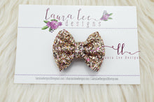 Mini Millie Bow Style || Royalty Glitter || CLIP ONLY