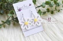 Daisy Clay Earrings || Made to Order
