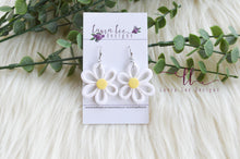 Daisy Clay Earrings || Made to Order