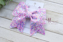 Large Missy Bow || Spring Bling Glitters || You Choose Color