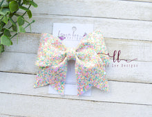 Large Missy Bow || Spring Bling Glitters || You Choose Color