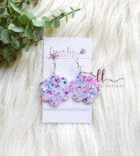 Flower Resin Earrings || Multicolor