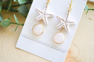 Starfish Clay Earrings