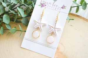 Starfish Clay Earrings