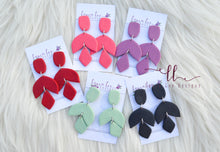 Large Statement Clay Earrings || You Choose Color || Made to Order