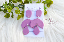 Large Statement Clay Earrings || You Choose Color || Made to Order
