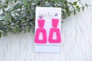 Vinnie Arch Clay Earrings || Summer Colors || You Choose Color