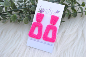 Vinnie Arch Clay Earrings || Summer Colors || You Choose Color