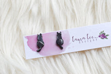 Clay Cats Stud Earrings || Tortie || Made to Order