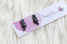 Clay Cats Stud Earrings || Tortie || Made to Order