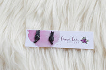 Clay Cats Stud Earrings || Tortie || Made to Order