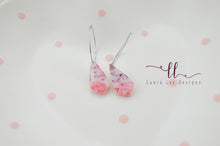 Dagger Hoop Earrings || Valentine's Day Floral