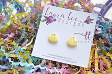 Clay Stud Earrings || Yellow Chicks || Made to Order