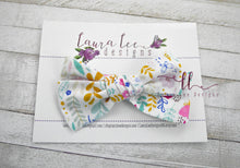 Large Handtied Timber Bow || Dainty Floral