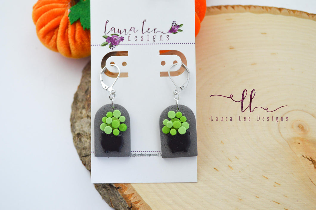 Aspen Clay Earrings || Cauldron