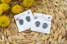 Skull Stud Earrings || Black Sugar Skulls