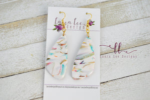 Shiloh Clay Earrings || Colorful