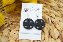 Faith Clay Earrings || Black || MADE TO ORDER