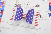 Stacked Izzy Style Bow || Independence Day